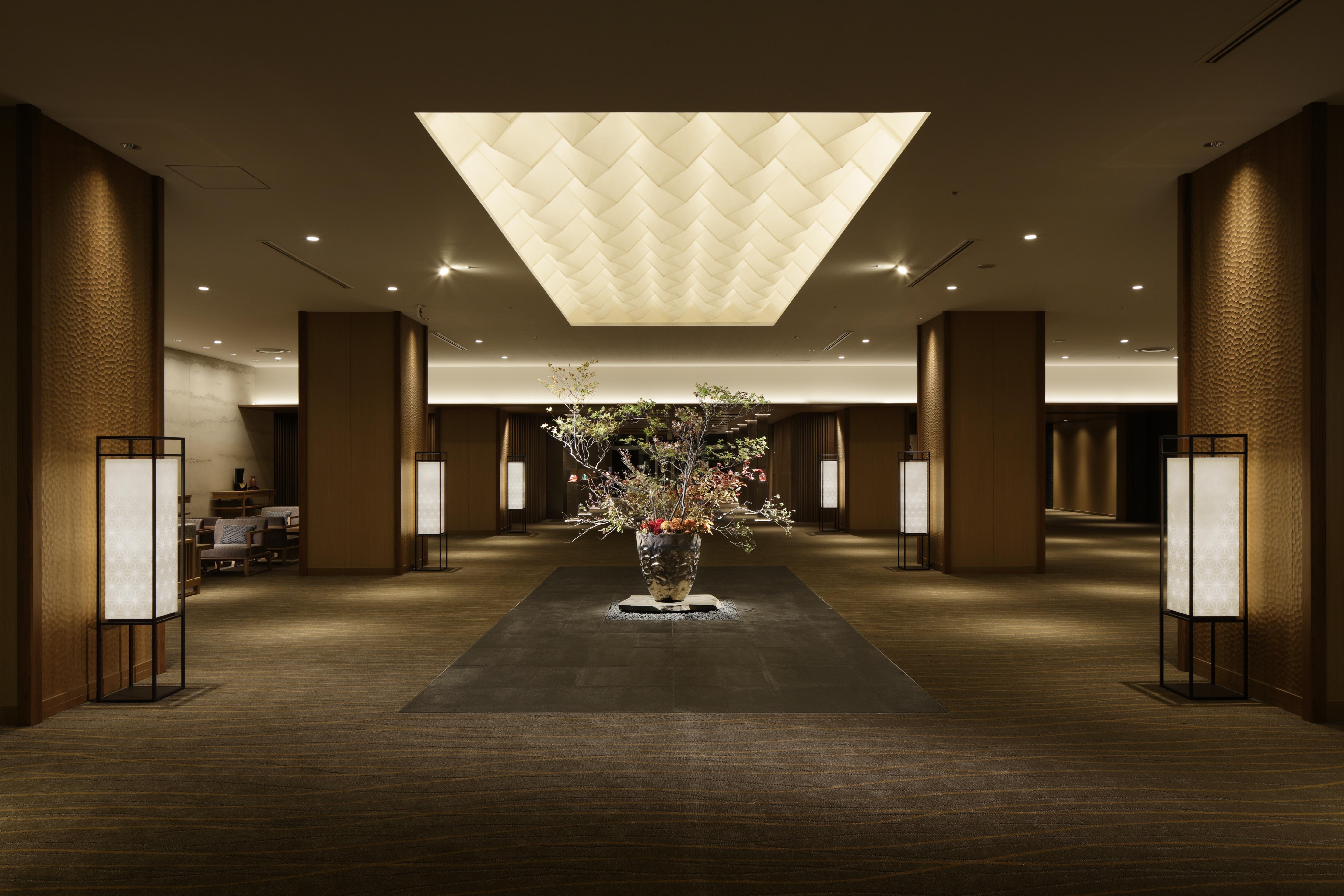 Grand Prince Hotel Takanawa Prefektura Tokio Exteriér fotografie The lobby of the hotel