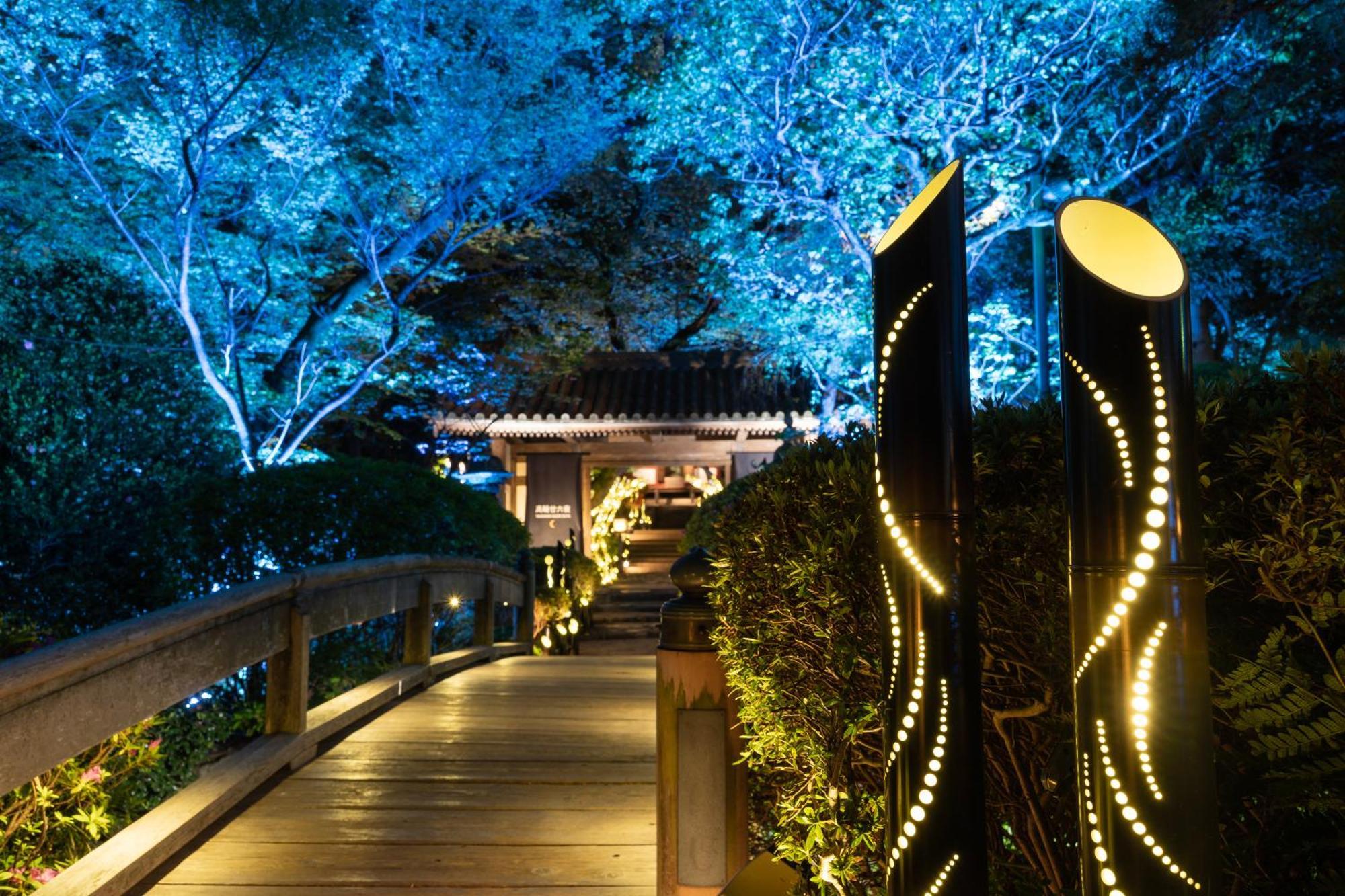 Grand Prince Hotel Takanawa Prefektura Tokio Exteriér fotografie Illuminated bamboo poles