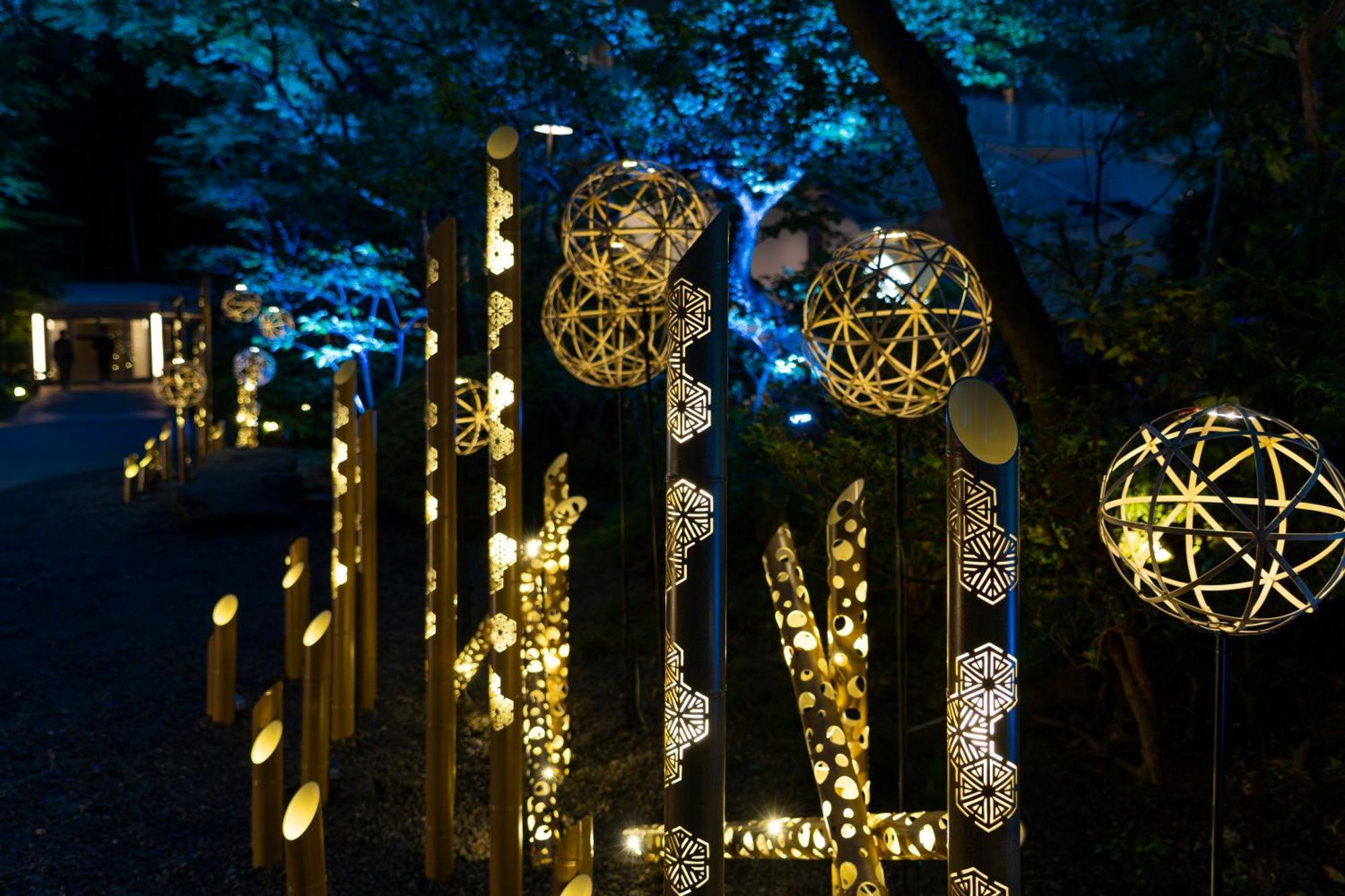 Grand Prince Hotel Takanawa Prefektura Tokio Exteriér fotografie Light installation at the 2019 edition of the festival