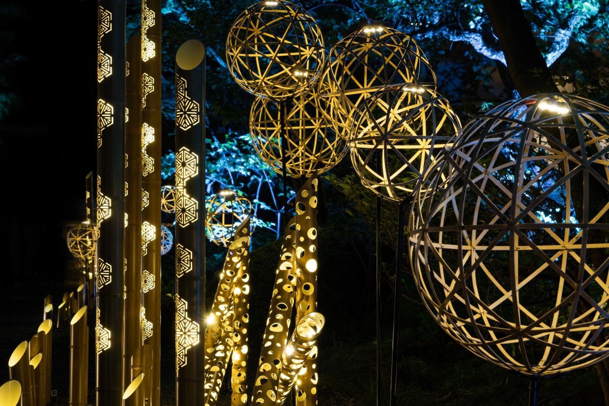Grand Prince Hotel Takanawa Prefektura Tokio Exteriér fotografie The 2019 Christmas decorations at the National Gallery Singapore