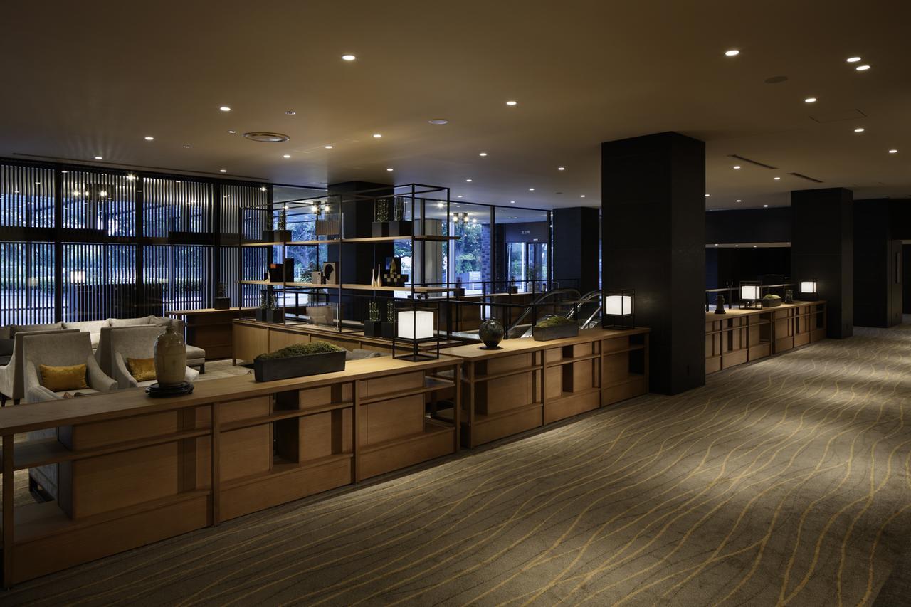 Grand Prince Hotel Takanawa Prefektura Tokio Exteriér fotografie The lobby of the hotel