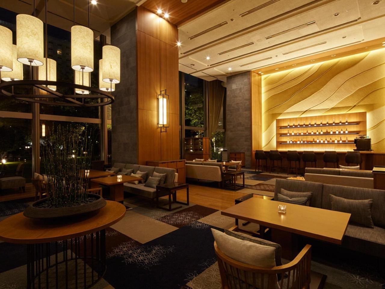 Grand Prince Hotel Takanawa Prefektura Tokio Exteriér fotografie The lounge at the hotel